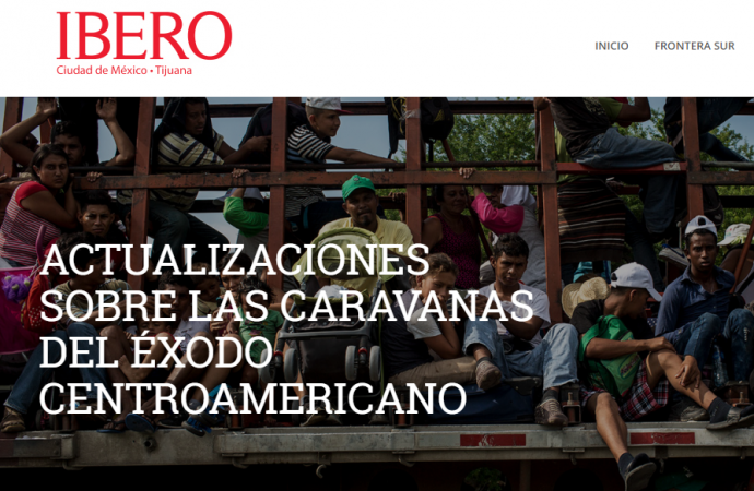 Actualizaciones sobre las caravanas del Éxodo Centroamericano